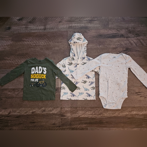 Toddler Boys Fall/Winter Tops Bundle - 24 Months (12 Pieces) - Picture 2 of 5